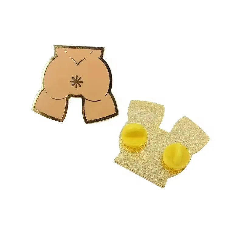 Wholesale Custom Logo Hard Metal Enamel Lapel Pins Badges for Garment