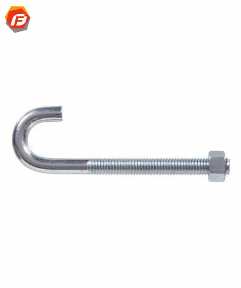 Durable home and farm applications j bolt with nut