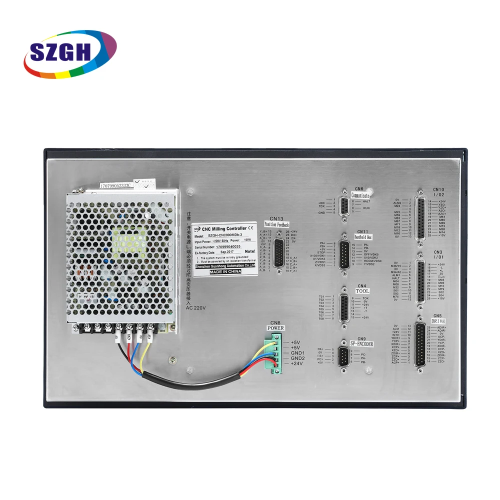 SZGH 3 оси ЧПУ контроллер match3 для модернизации фрезерный станок с ATC PLC как fanuc Cnc control