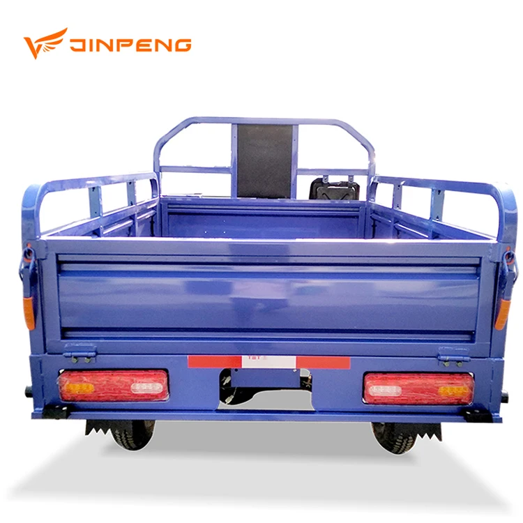  JINPENG сильный Мощный 200cc три колеса моторизованный трехколесный велосипед Грузовой дизельный