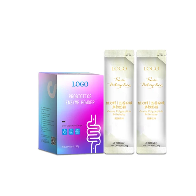 OEM Weight Loss Drink Detox Slim Prebiotics Enzyme Healthy Food Beauty Fiber Fruit Vegetable Enzymes Slimming Instant Powder