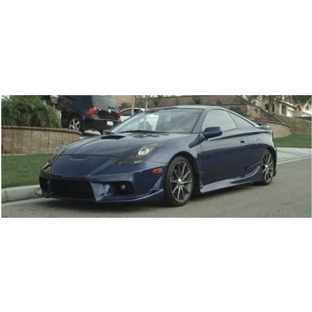 Комплект из стекловолокна BMX для Toyota Celica 00-05 высококачественные боковые юбки переднего и заднего
