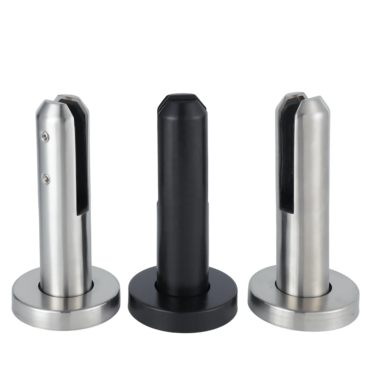 304 Stainless Steel Swimming Pool Framelsss Glass Fence Round Long Spigot