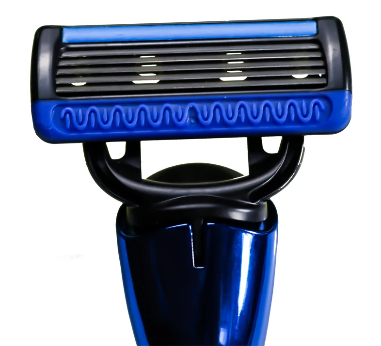 Система бритья с 5 лезвиями, бритва с металлической ручкой и заменяемым картриджем, Лидер продаж, Amazon для мужчин