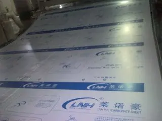 Noise Reduction Clear 10mm polycarbonate sheet for Sound Barrier Wall on Highway Road