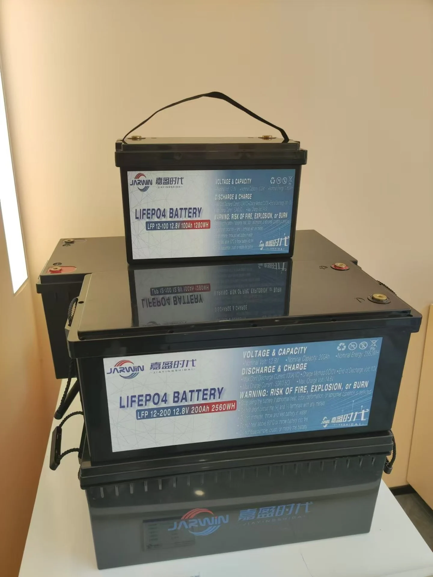 Аккумуляторная батарея LiFePO4 12 8 V 50Ah для солнечных RV морских и резервных источников питания надежная свинцово-кислотная Замена