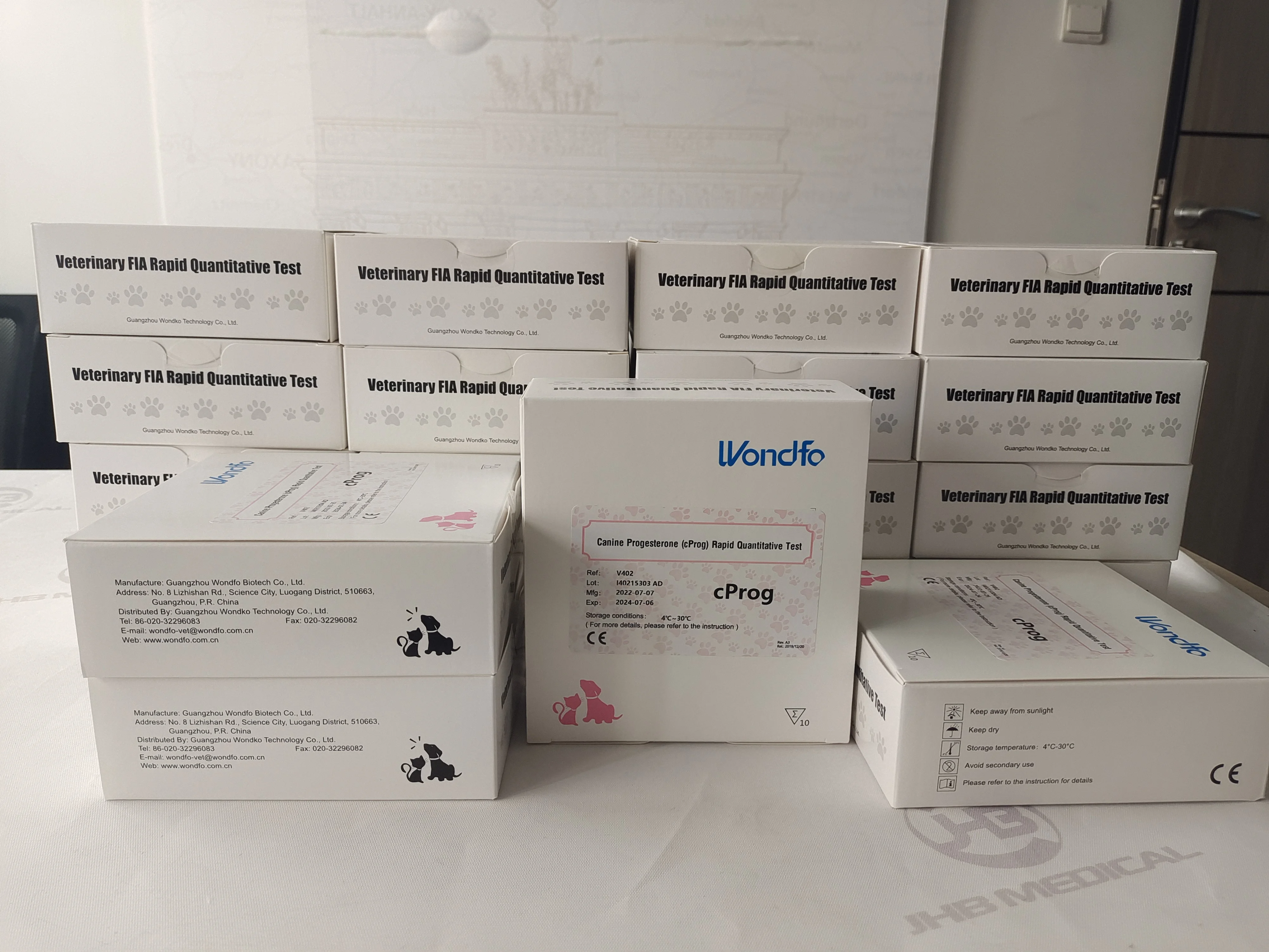 Wondfo Finecare Various Veterinary FAI Vet Progesterone Test Kit Like cProg TSH HbA1c Cortisol cCRP cNT-proBNP