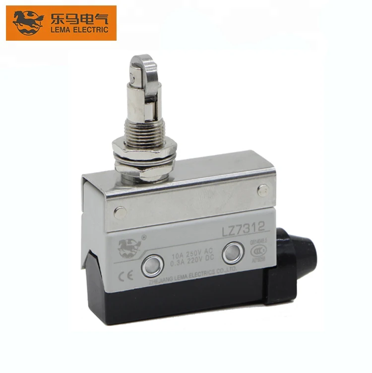 Lema LZ7312 panel mount roller plunger latching limit switch 10a 250vac limit switch