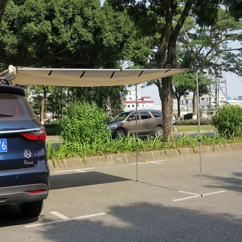 200x200cm High Quality Outdoor Tent Retractable Car Side Awning Suitable For SUV/4x4/4wd Car