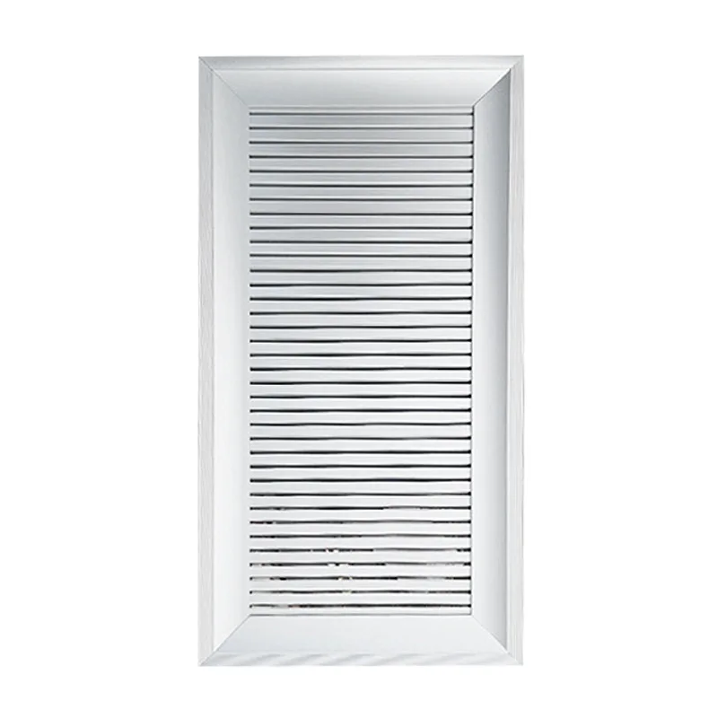Modern exhaust ventilated aluminum shutters for kitchen Windows patio and parking