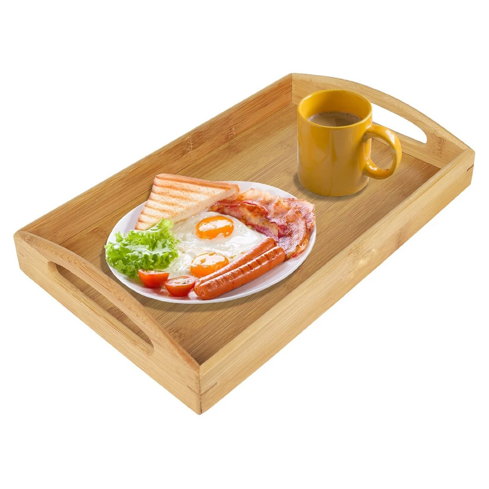 bamboo serving trays bamboo food tray