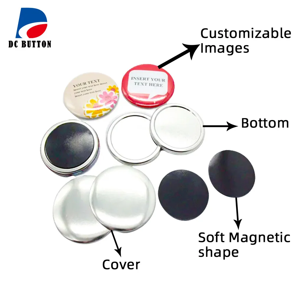 58 soft magnetic refrigerator stickers magnet making machine+acrylic circular cutter+100 pieces of soft magnetic materials