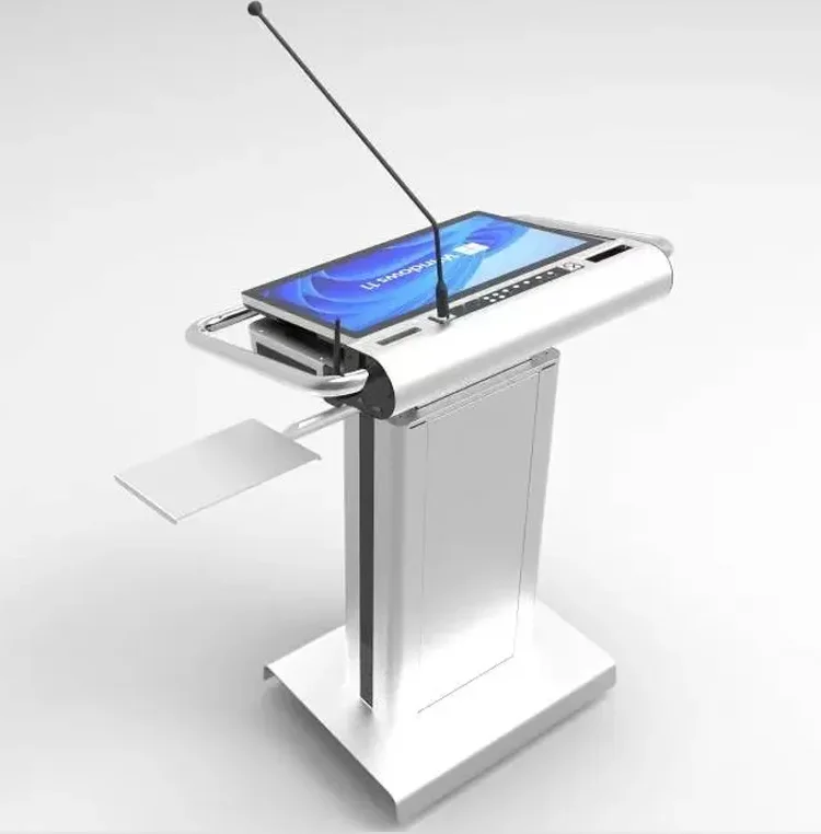 Classroom Projection Teacher Digital Podium Multimedia Platform Class Smart Lectern Teaching Educational Equipment