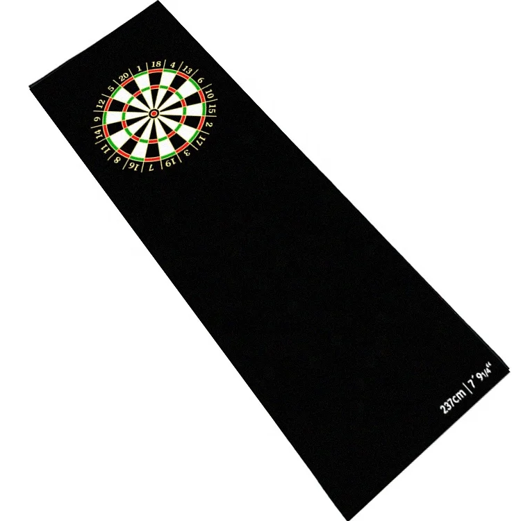 Противоскользящая латексная подложка под заказ, логотип дартс, коврик