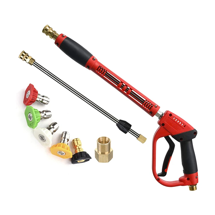 XUNCHI Car Wash Machine Bike Washing Nozzle Water Spray Gun Set
