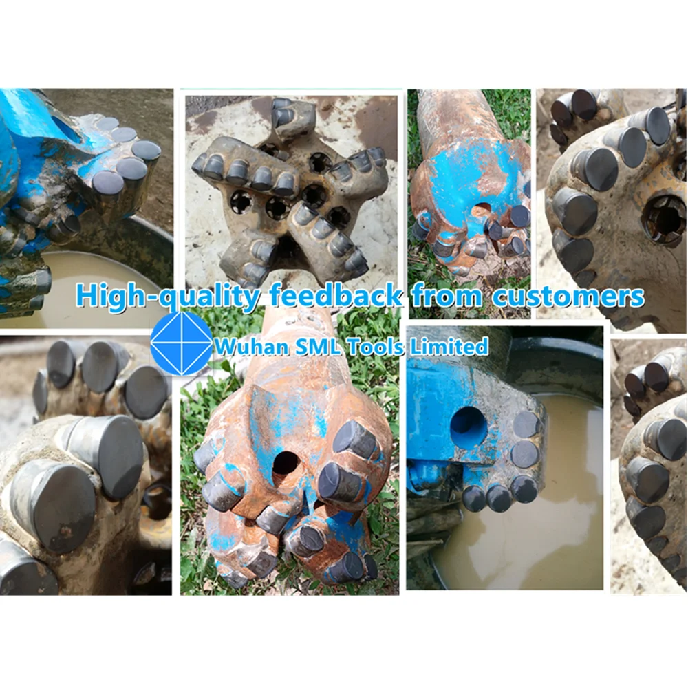 SML 102mm PDC  Core Bit PDC Matrix Body Coring Vacuum Brazed Core Drilling Bit Pricing