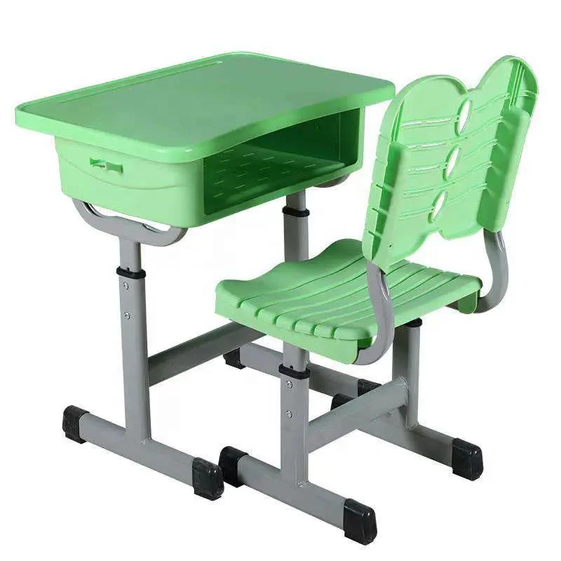 Modern Metal Students Table and Chair School and Study Furniture for Kids Kindergarten Living Room Applicable