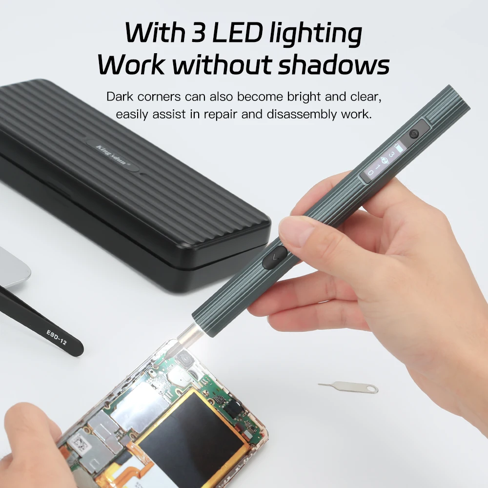 2023 New 58 In 1 Cordless Electric Screwdriver Set with 50Pcs Interchangeable S2 Steel Magnetic Bits for Xiaomi Phone Repairing