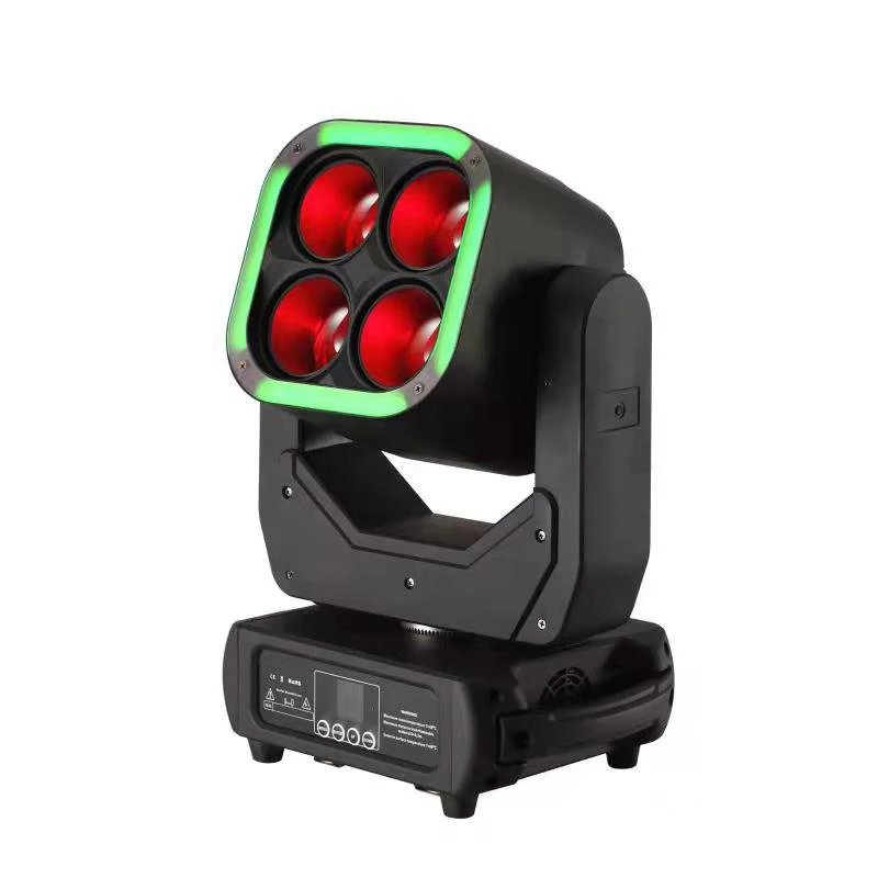 LED Zoom Moving Head 4X60W with  64x1W RGB