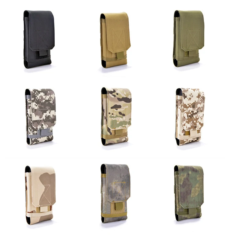 Men Tactical Molle Pouch Belt Waist Camo Bag Phone Case Pocket Tactic Belt Bag