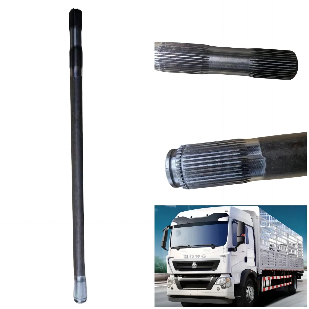 Howo new AC16 Drive Half shaft 1103MM AZ9981340423  for Sinotruk Truck Spare Parts Chassis axle transmission accessories
