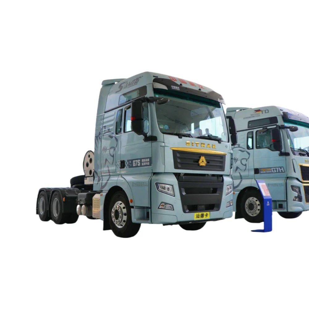 Высококачественная б/у Euro 6 Sinotruk Sitrak 6*4 головка грузовика мощный двигатель прямые продажи с завода тягач грузовик