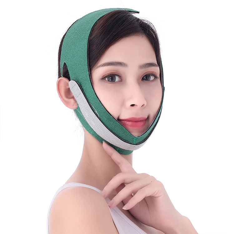 Reusable professional v line soft pain-free firming skin care face lift belt face slimming exquisite v chin OEM