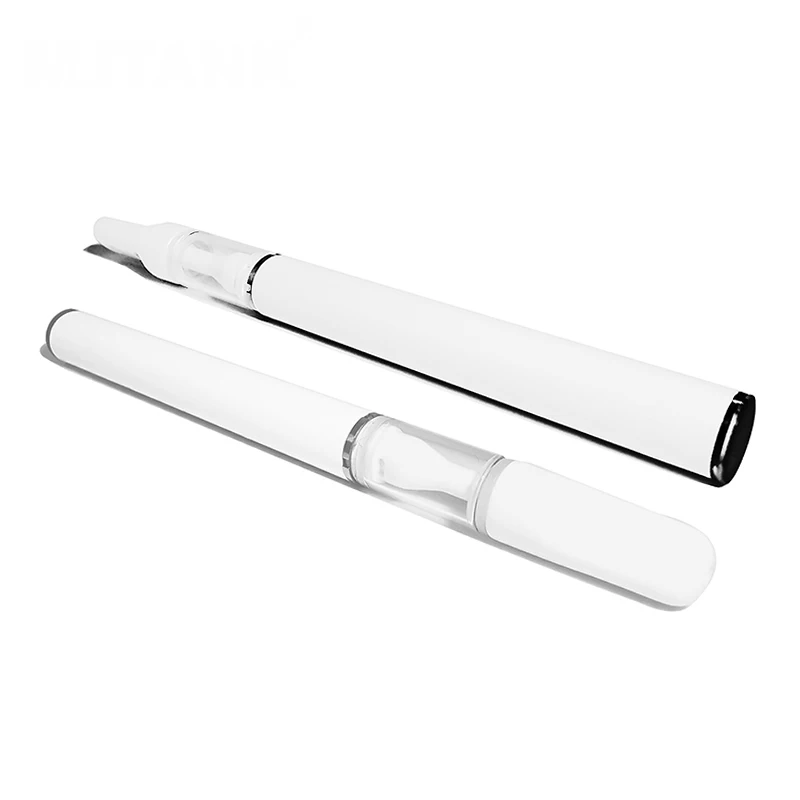 Factory empty cbd 0.5ml /1ml Vape pen rechargeable 350mAh custom CBD Vape pen