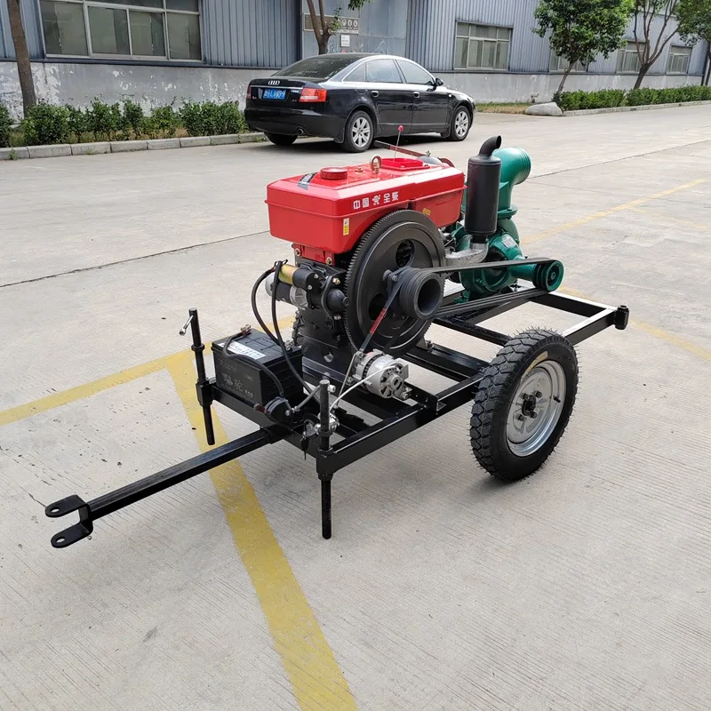 Agricultural irrigation engine system Farm electric irrigation pump 10 HP booster pump Self-priming diesel pump