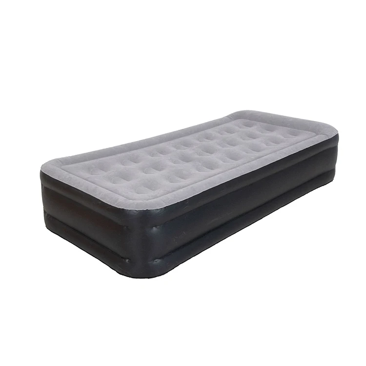 Полноразмерная надувная кровать со встроенным электрическим насосом двухместный надувной матрас для продажи