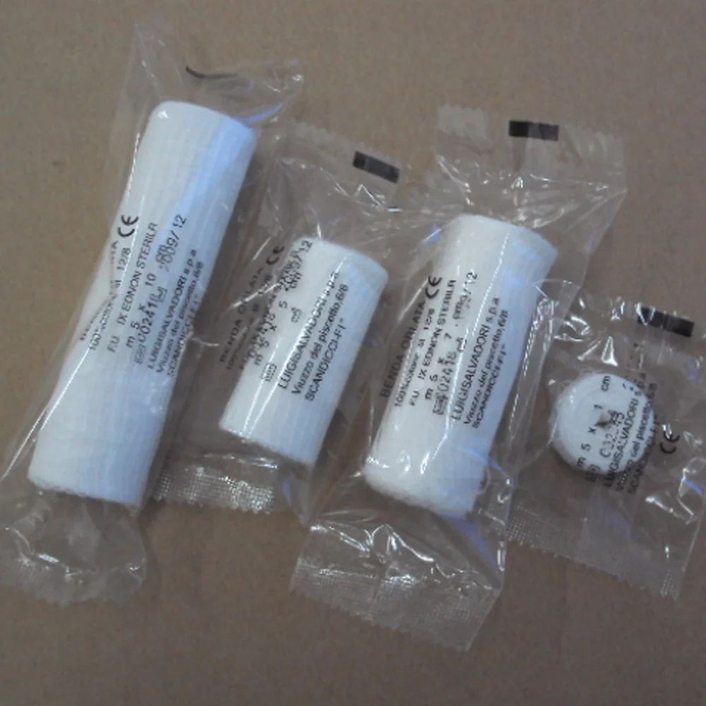 Медицинская стерильная повязка ПБТ для оказания первой помощи, эластичная Гемостатическая повязка, белая толстая или тонкая эластичная повязка