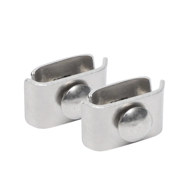 Stainless steel 304  lock buckle connection   bridge accessories  solar  accessories For Wire Mesh Cable Tray Cable Joint