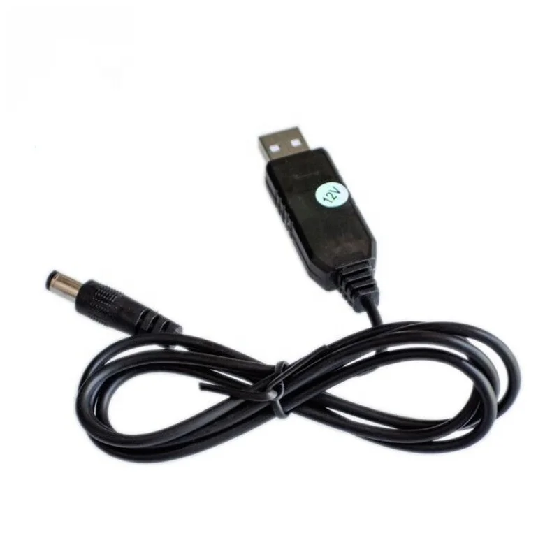 RDS Electronics- USB power boost line DC 5V to DC 5V 9V 12V Step UP Module USB Converter Adapter Cable 2.1*5.5mm Plug
