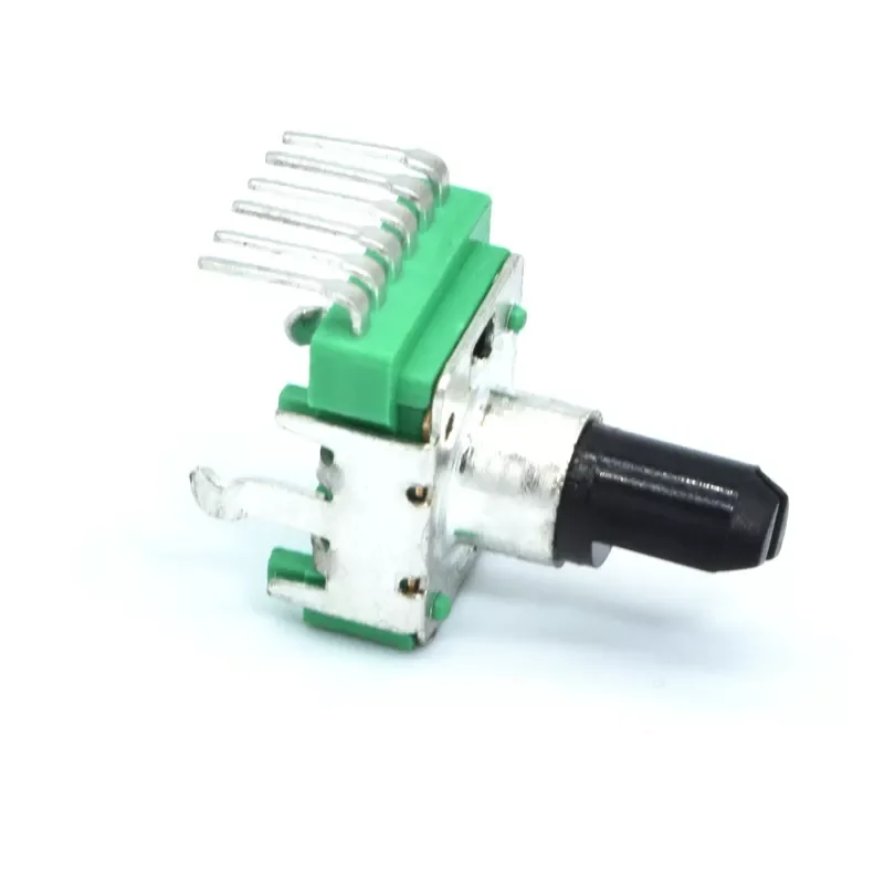 R1116G 11 mm dual b10k 50k 100K Potentiometer Snap-in insulated shaft Rotary Potentiometer
