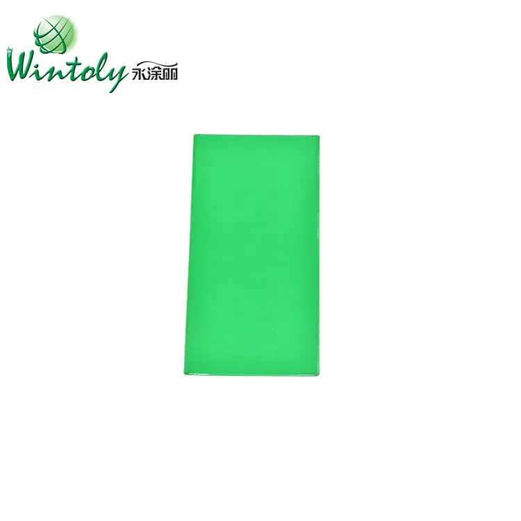 
High Glossy Brilliant Green Metallic Effect Spray Paint Transparent Powder Coating 