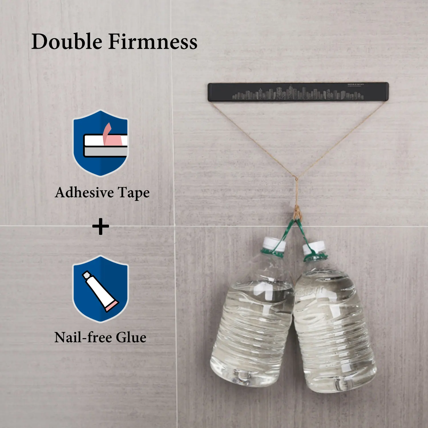 Black Customize City Design Netherlands Kitchen Stainless Steel Magnetic Knife Rack