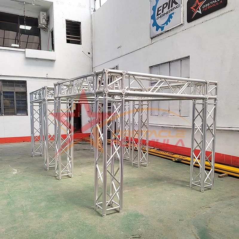 Aluminum Truss Led Screen Hanging Truss Portable Detachable Aluminum Event Concert Wedding Stage Platform For Events