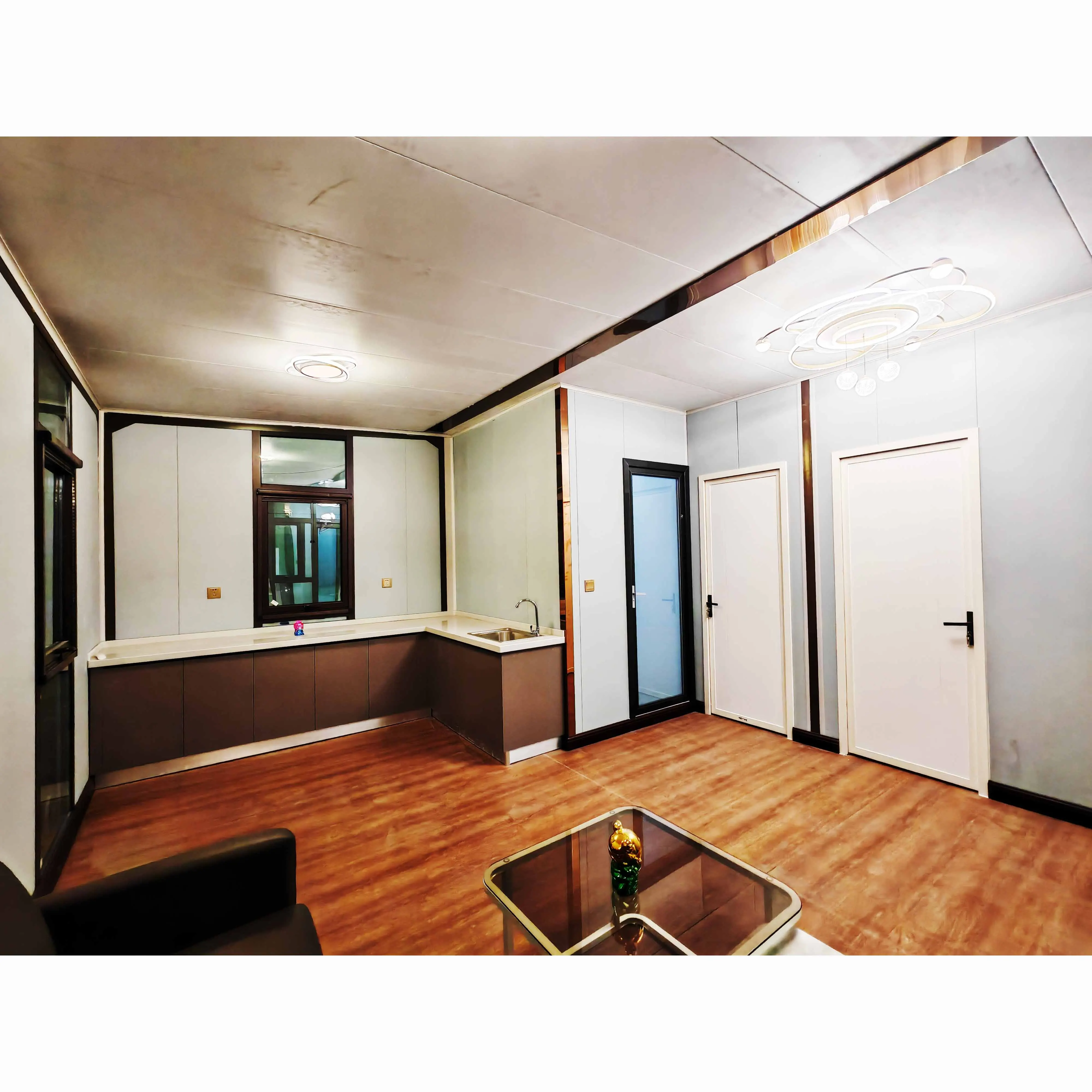 Quick Installation of Foldable Flat Packaging Containers, Detachable Container Houses, Modular Living Container Houses