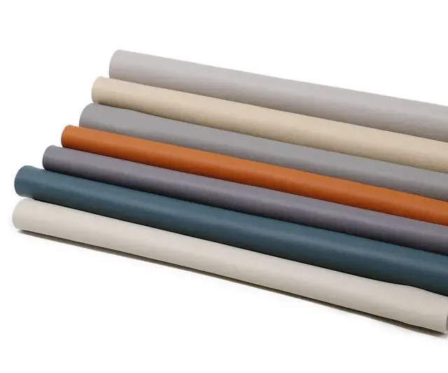 
Low price sale artificial regenerated soft pu synthetic leather material for seat covers car and purse 