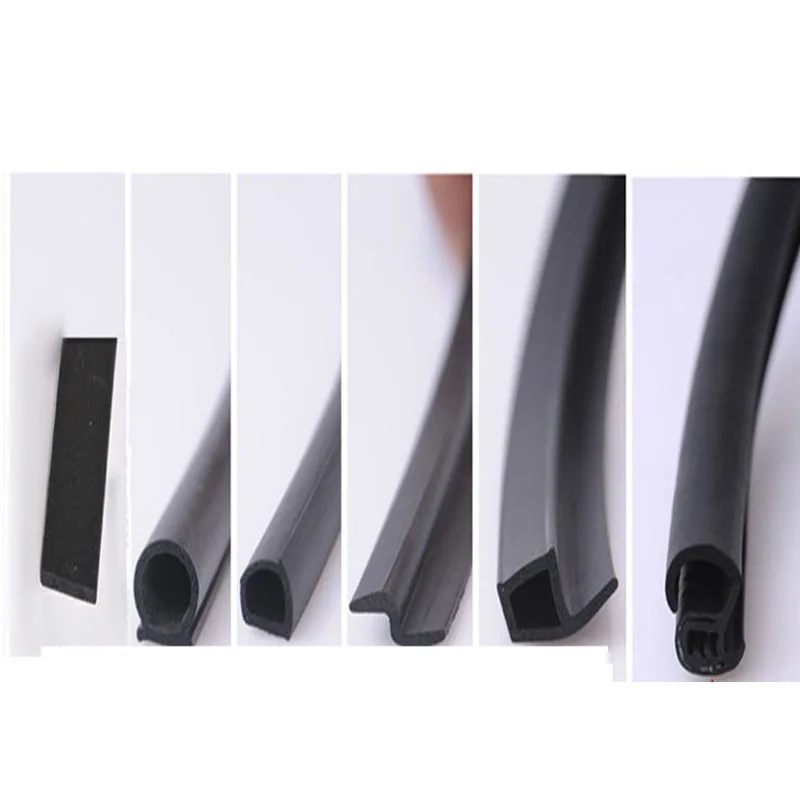 wholesales 3m self adhesive tape foam extruded rubber door seals for cars