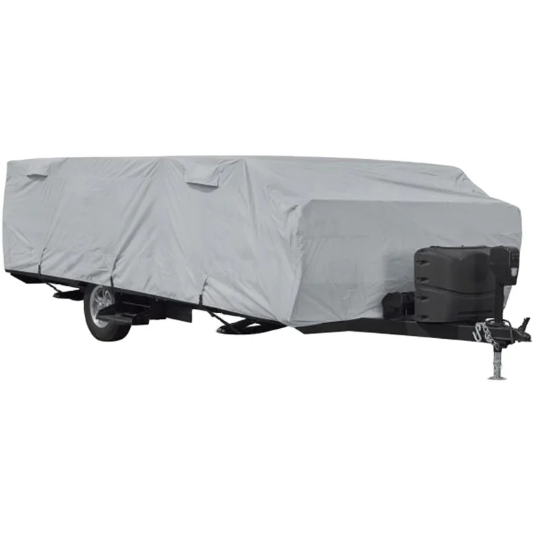 Hot Sales Best RV Cover Tyvek dustproof 8 to 18 FT folding camper Pop-up trailer cover