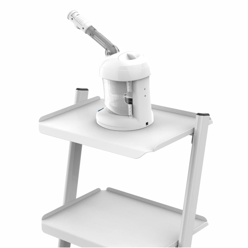 3 Tier Rolling Trolley On Wheels Heavy Duty Metal Frame for beauty salon spa