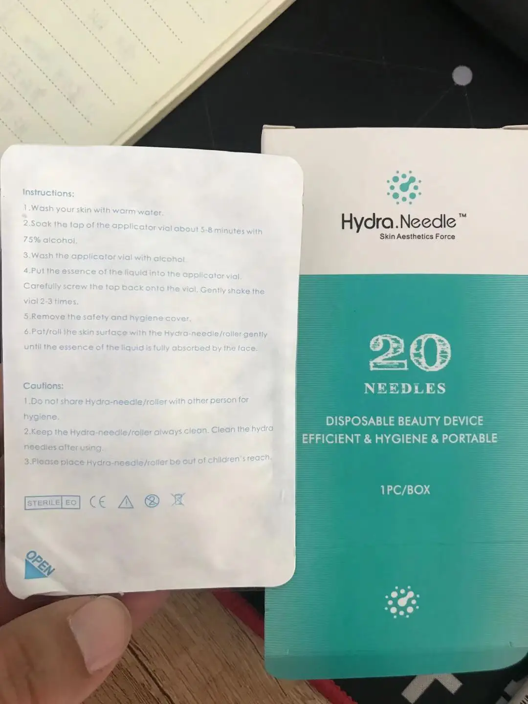Высококачественная игла hydra HN20 Золотая Дерма штамп 20 контактов титановые микроиглы инструменты для красоты и личной