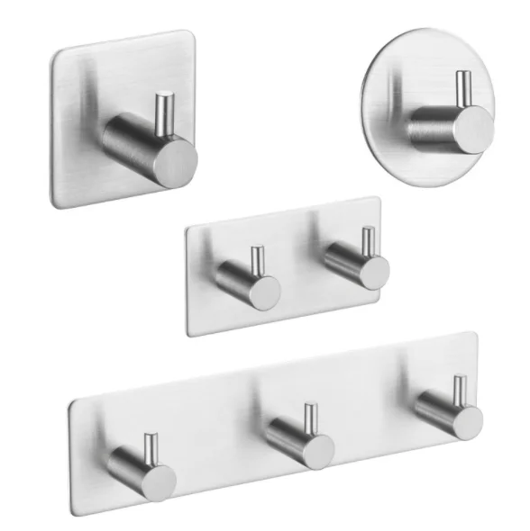 Multiple Function Key Hanger Towel Hanger 4-6 Robe Hooks For Bathroom and Kitchen