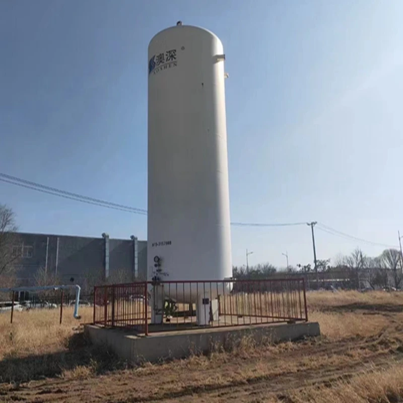 Used 2013 Storage Tanks for Oxygen Nitrogen Argon-for Machinery Repair Shops