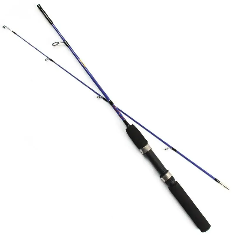 1.2m 1.5m cheap winter solid glass ice fishing rods with spinning reel combo set