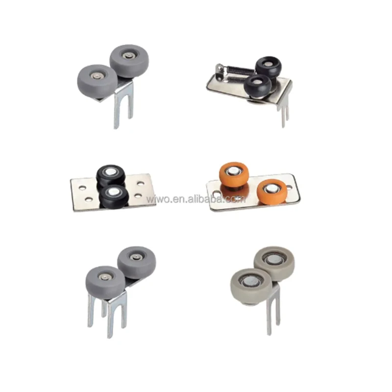 Sliding Door Track System Furniture Parts Accessories Folding Door Rollers