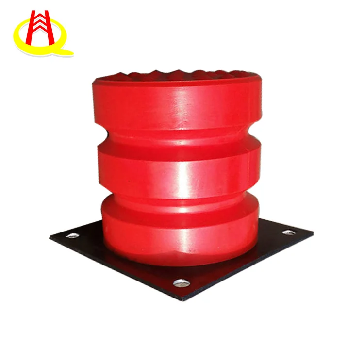 Bolt Type Lifting Buffer Overhead Crane Polyurethane Stopper / Pressure Snubber / Shock Absorber / Dashpot