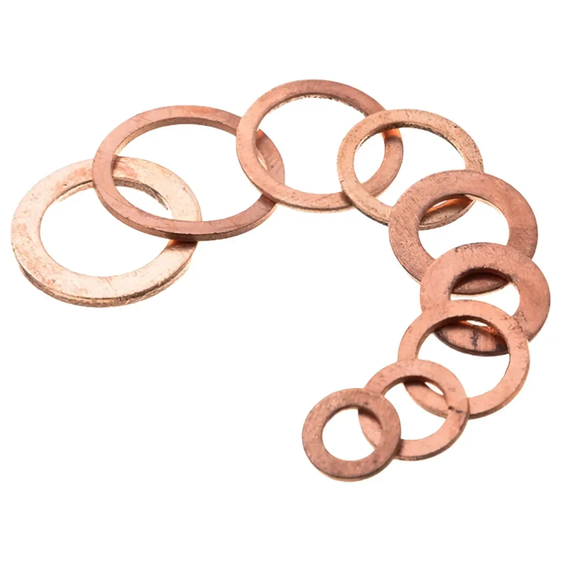 Wholesale round copper flat washer M5 M6 M8 M10 M12 M14 M16 M20 large copper washer