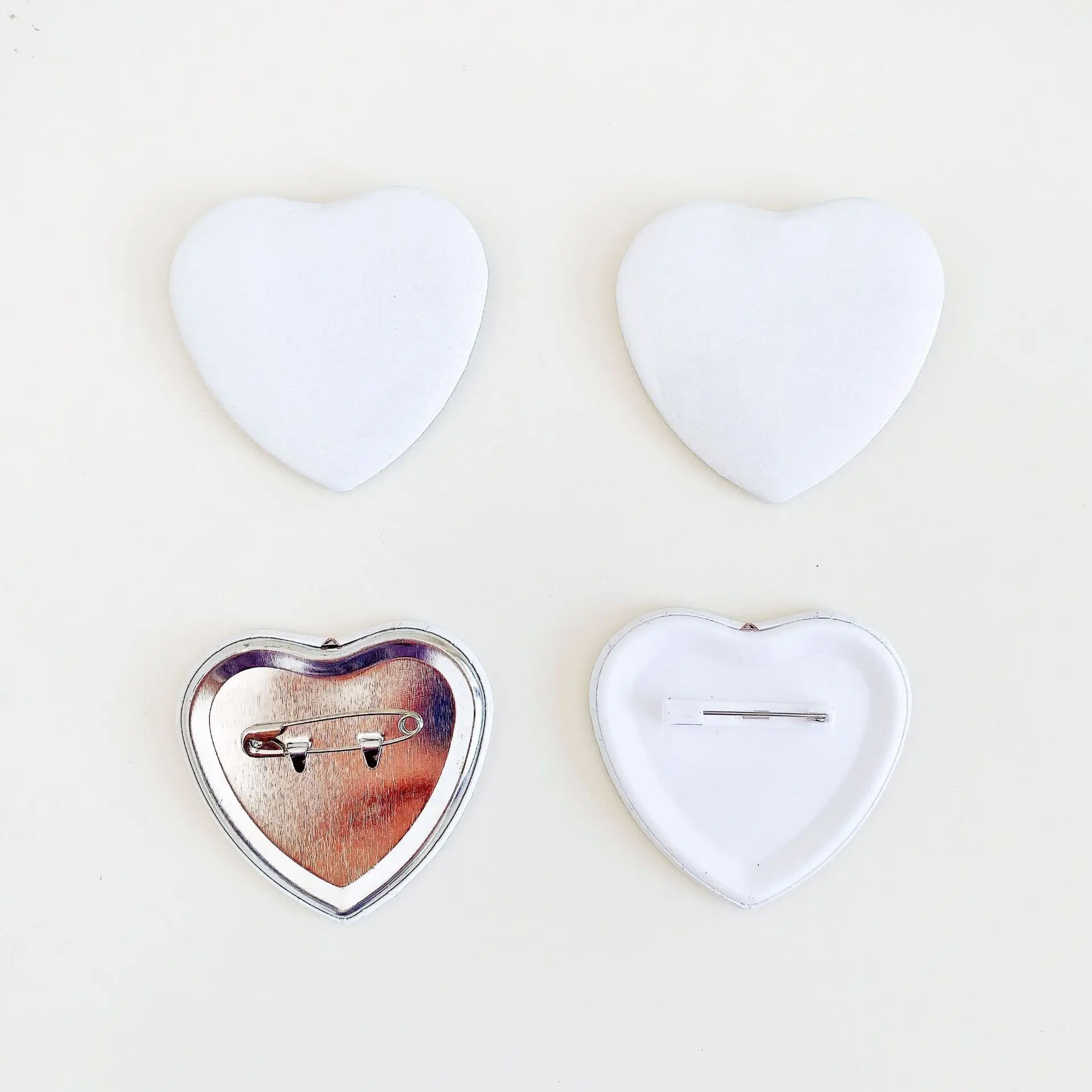 Badge Customization Round Square Rectangle Pentagon Star Custom Metal Plastic Pin Badges